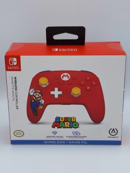 PowerA Wireless Super Mario Controller Rot - NEU
